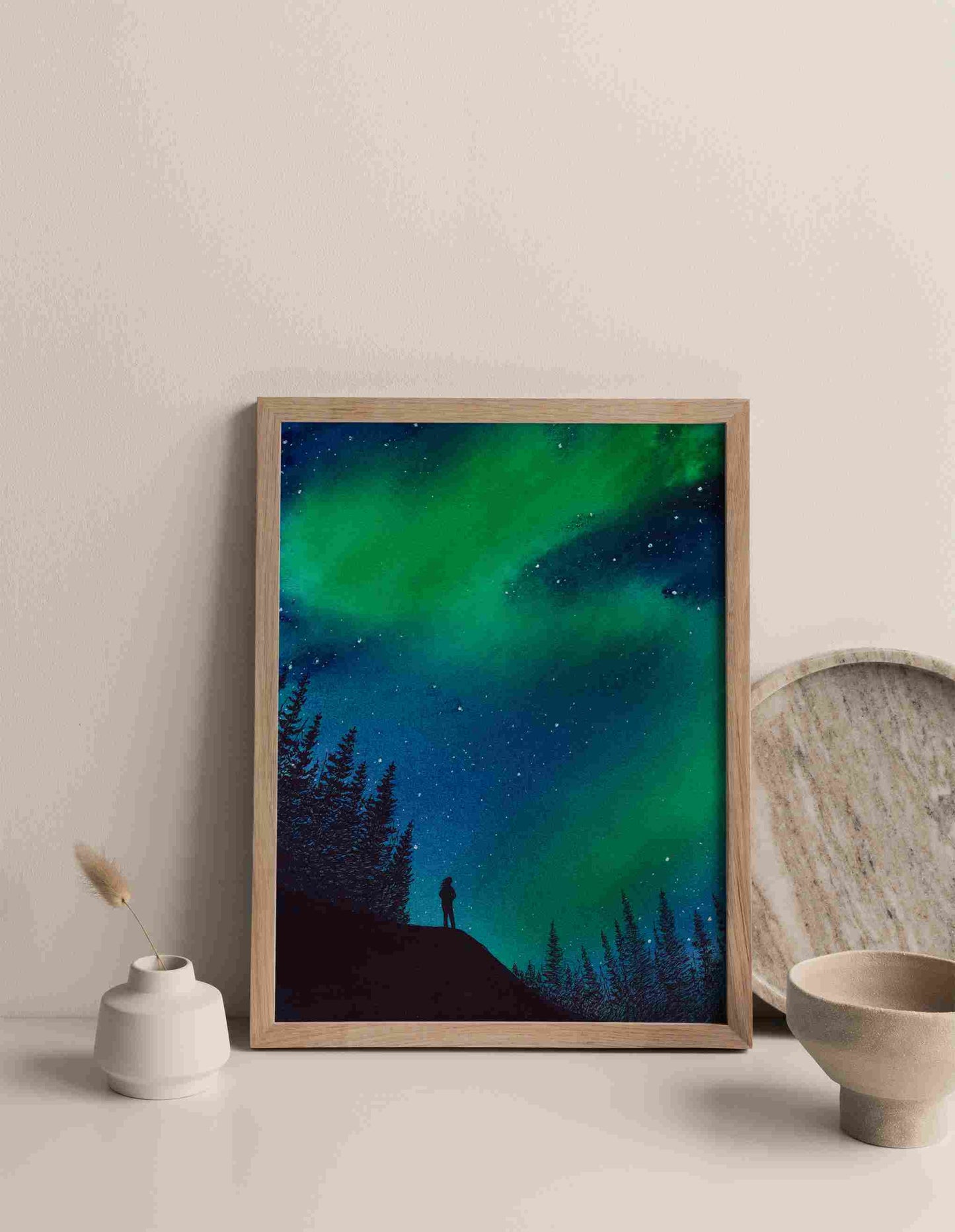 This is For Me Watercolor Print - by nakedpastor