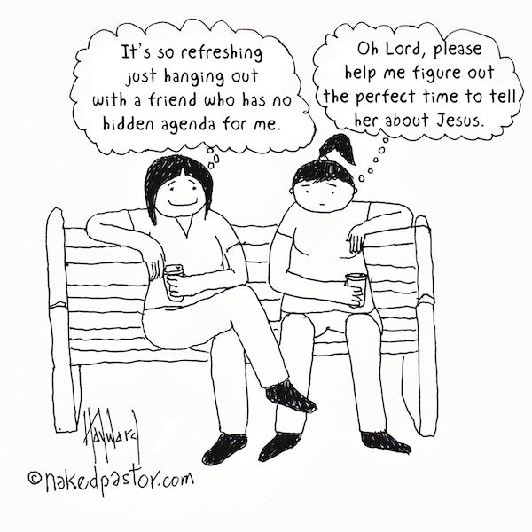 Time to Testify Digital Cartoon - by nakedpastor