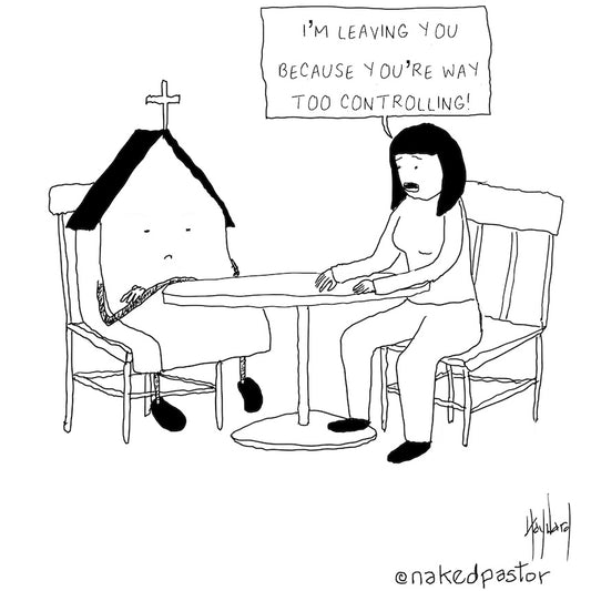 Way Too Controlling Digital Cartoon - by nakedpastor
