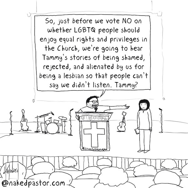 We Didn't Listen Digital Cartoon - by nakedpastor