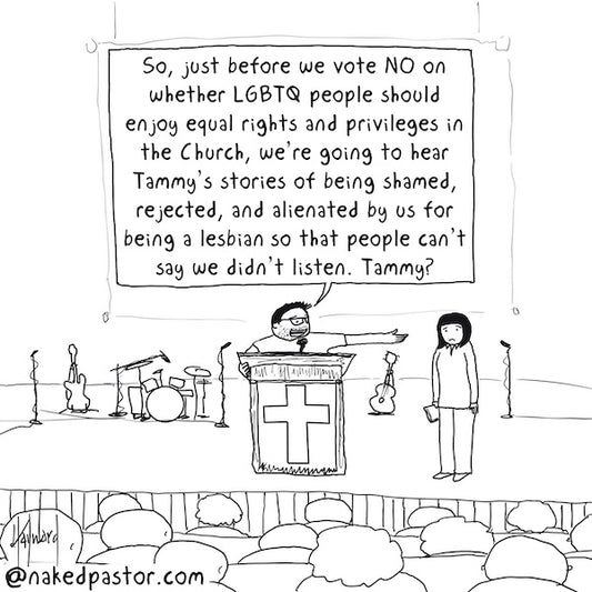 We Didn't Listen Digital Cartoon - by nakedpastor