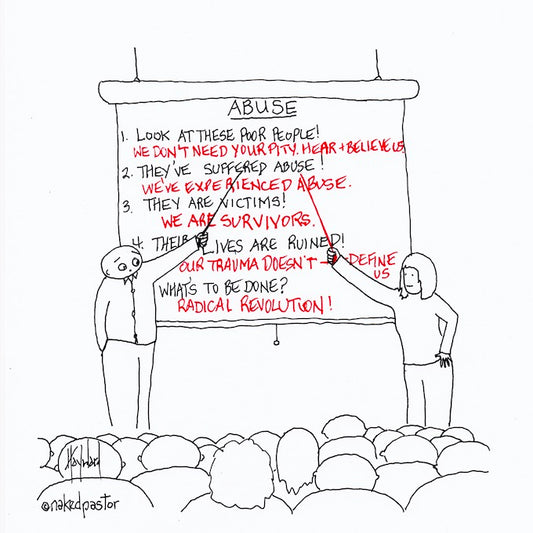 We Are Survivors Digital Cartoon - by nakedpastor