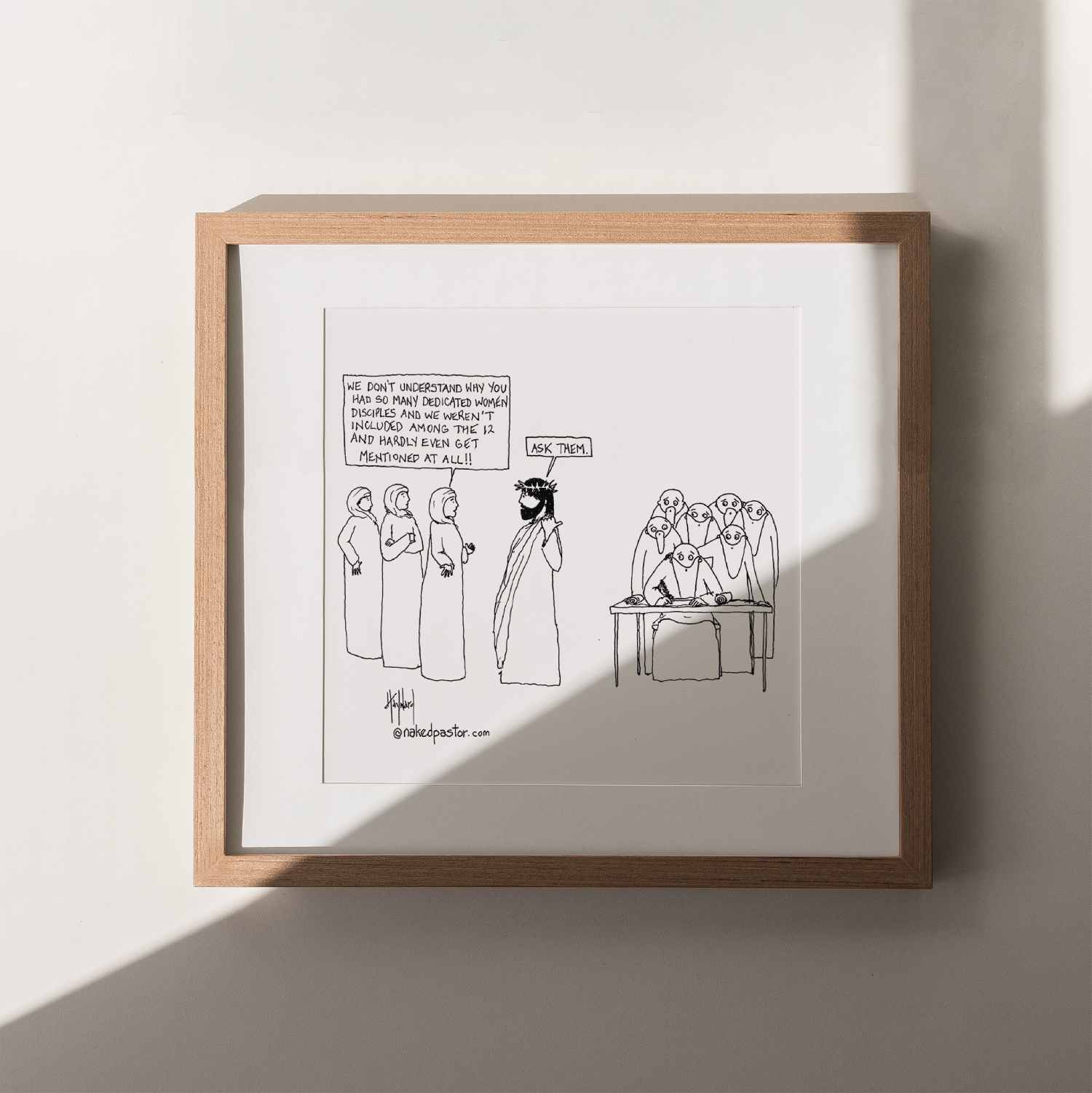 Women Disciples Print - by nakedpastor