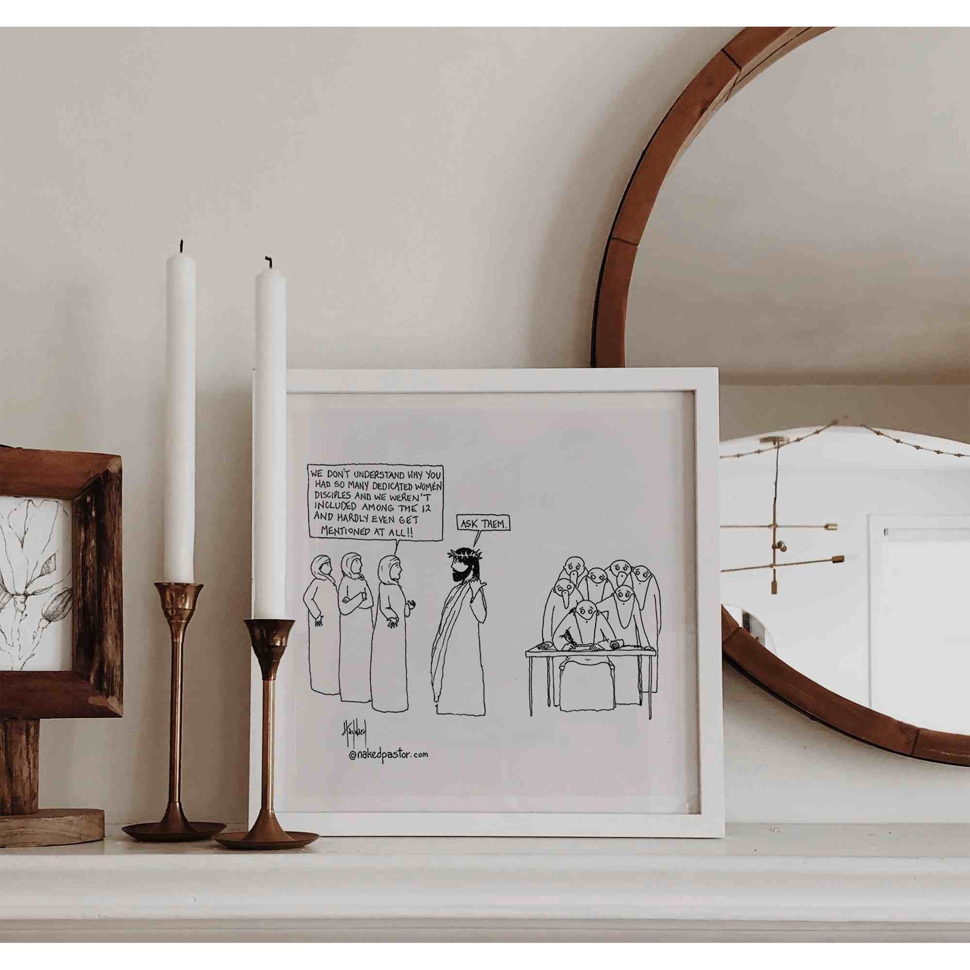 Women Disciples Print - by nakedpastor