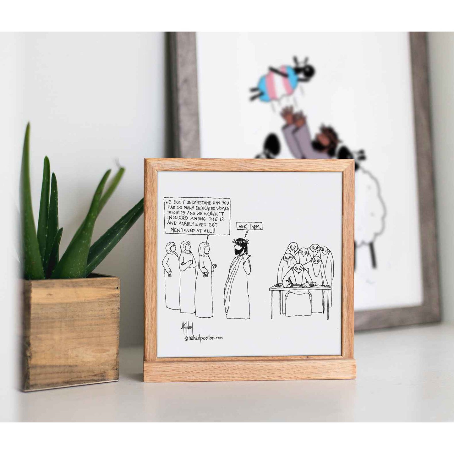 Women Disciples Print - by nakedpastor