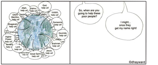 All In a Name Digital Cartoon - by nakedpastor