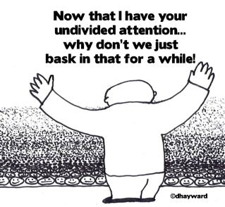 Basking Digital Cartoon - by nakedpastor