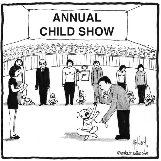 Annual Child Show Digital Cartoon - by nakedpastor