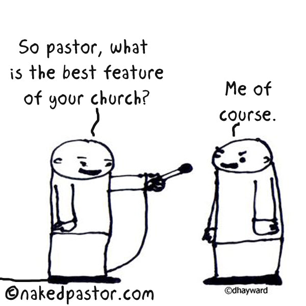 The Church's Best Feature Digital Cartoon - by nakedpastor