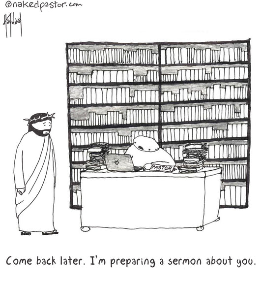 Come Back Later Digital Cartoon - by nakedpastor