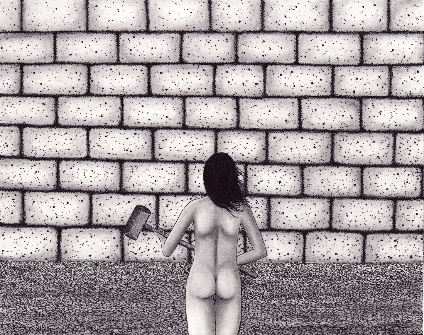 Sophia Deconstruction Print - by nakedpastor
