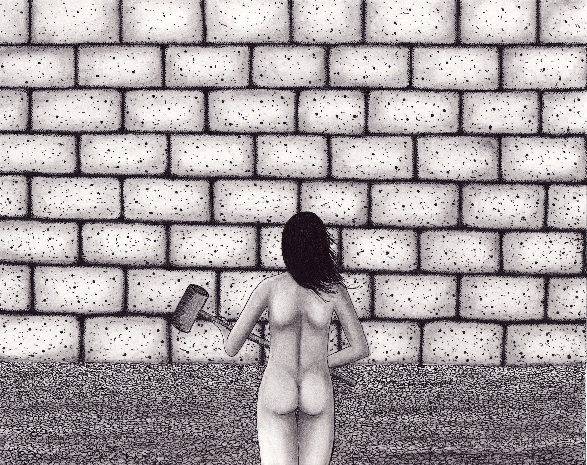 Sophia Deconstruction Print - by nakedpastor