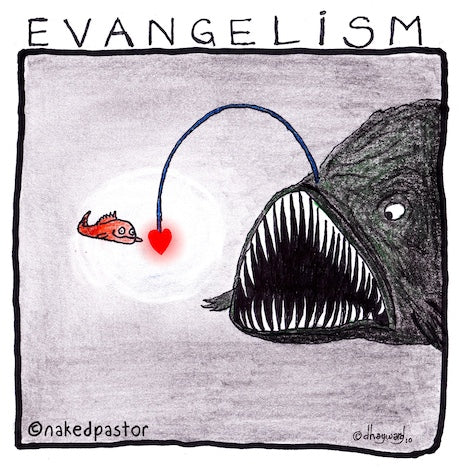 Evangelism Digital Cartoon - by nakedpastor