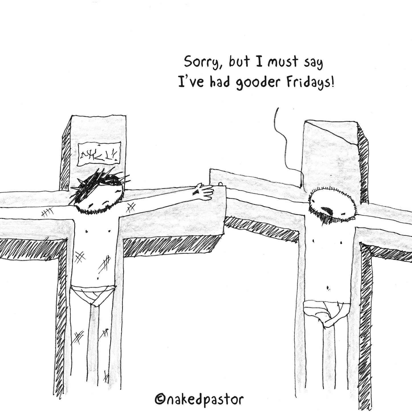 Gooder Fridays Digital Cartoon - by nakedpastor