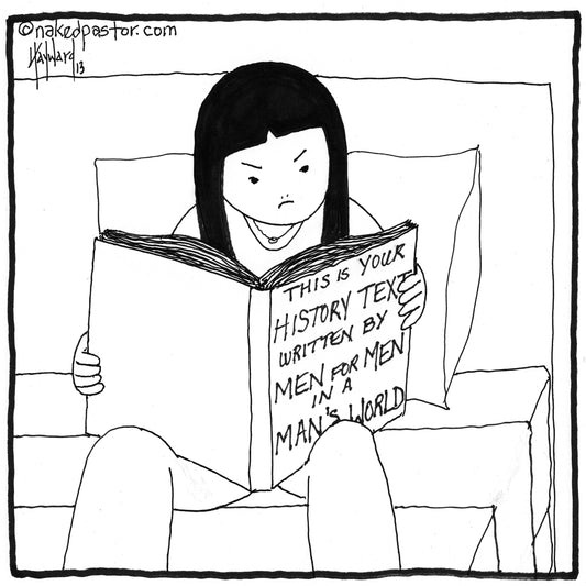 The History of Man Digital Cartoon - by nakedpastor