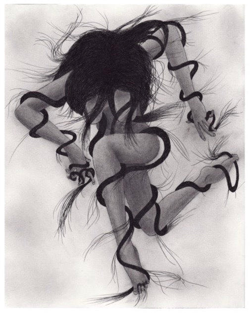 Sophia Entangled Print - by nakedpastor
