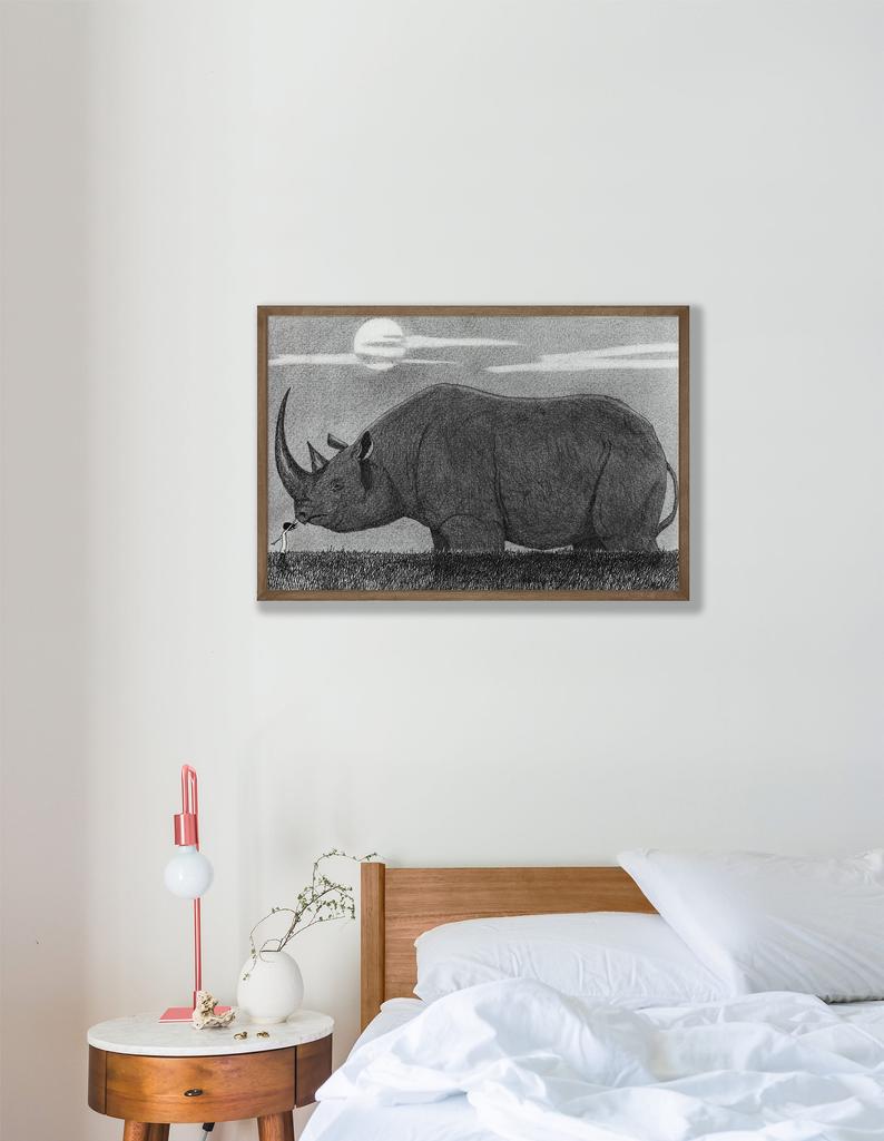 Sophia Steadfast Print - by nakedpastor