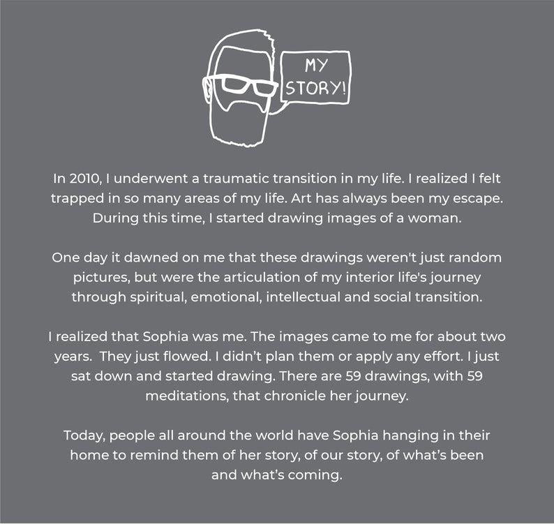 Sophia Wildlife Collage Print - by nakedpastor