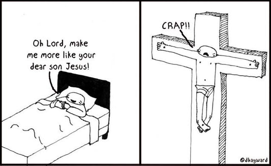 Like Jesus Digital Cartoon - by nakedpastor