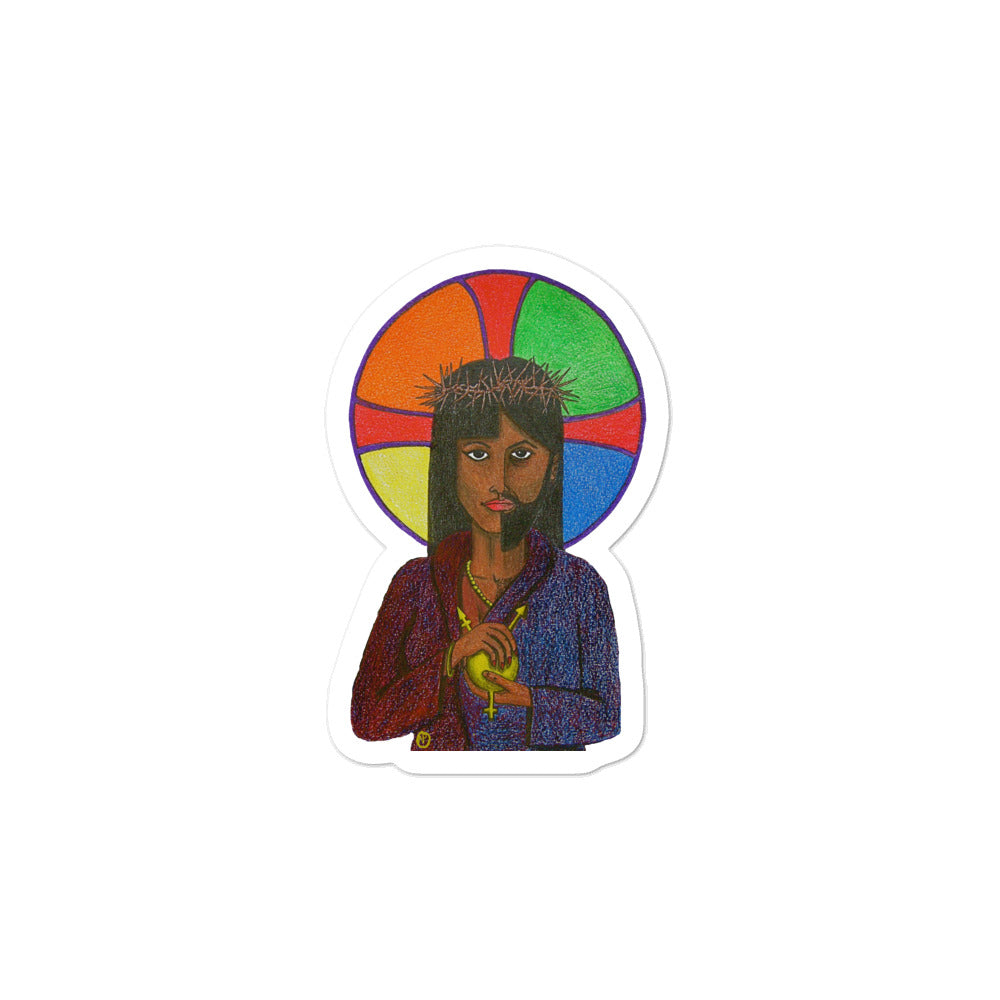Jesus Neither Sticker - by nakedpastor