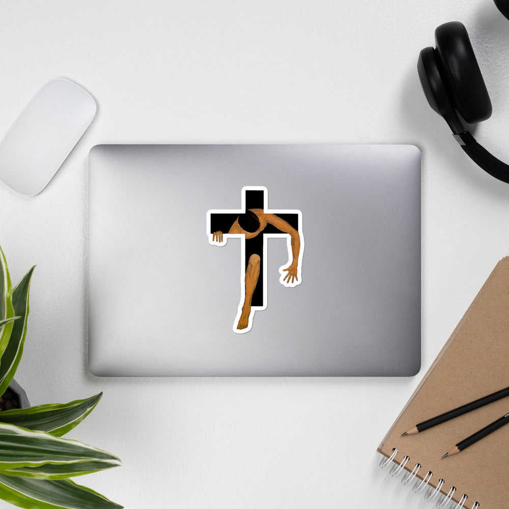 Narrow Way Sticker - by nakedpastor