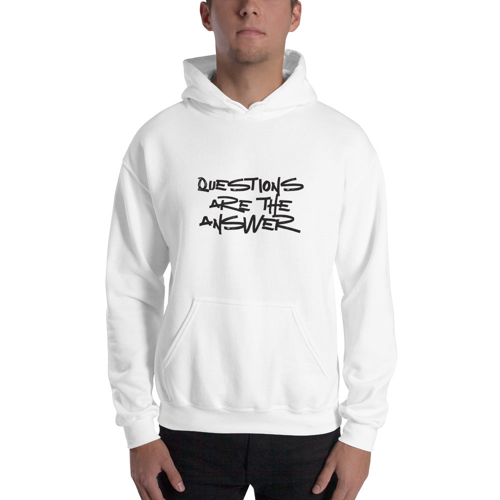 Questions are the Answer Unisex Hoodie - by nakedpastor