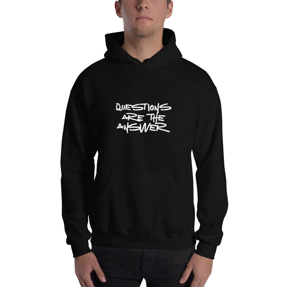 Questions are the Answer Unisex Hoodie - by nakedpastor