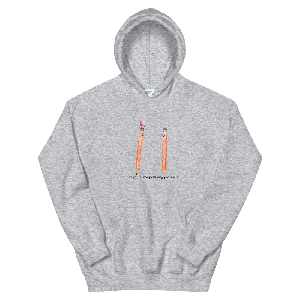Questioning Your Beliefs Unisex Hoodie