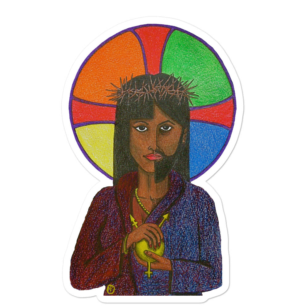 Jesus Neither Sticker - by nakedpastor
