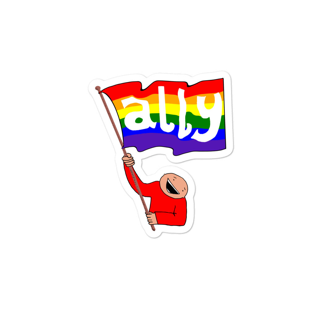 Ally Sticker - by nakedpastor