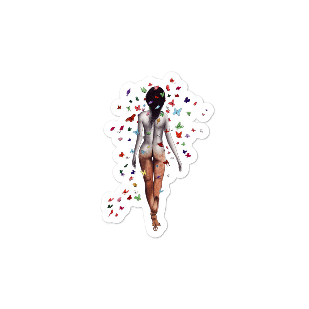 Sophia Metamorphosis Sticker - by nakedpastor