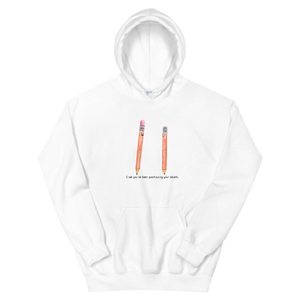Questioning Your Beliefs Unisex Hoodie