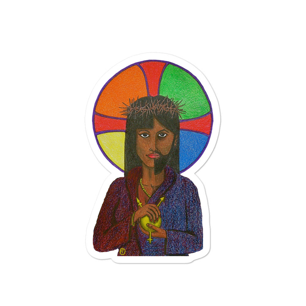 Jesus Neither Sticker - by nakedpastor