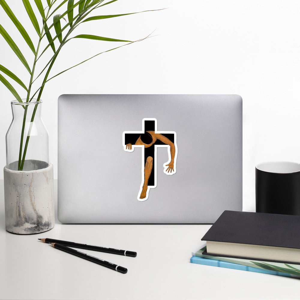 Narrow Way Sticker - by nakedpastor