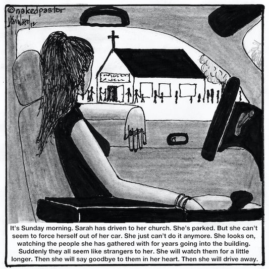 Park and Drive Digital Cartoon - by nakedpastor