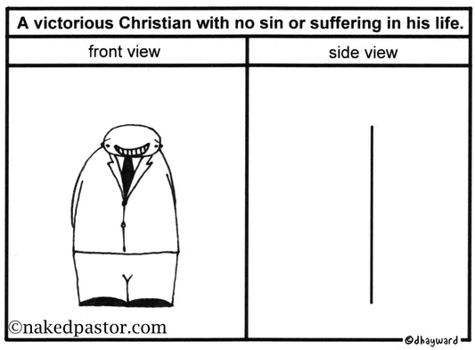 Shallow Believer Digital Cartoon - by nakedpastor