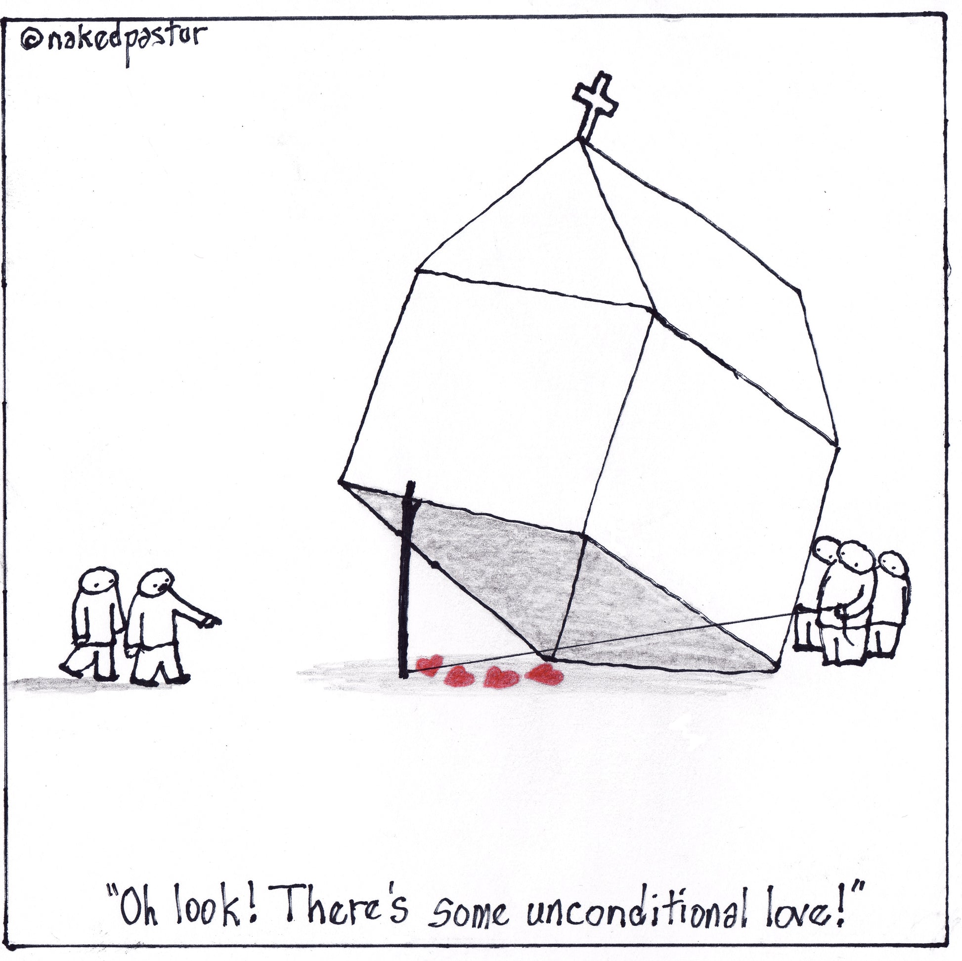 The Love Trap Digital Cartoon - by nakedpastor