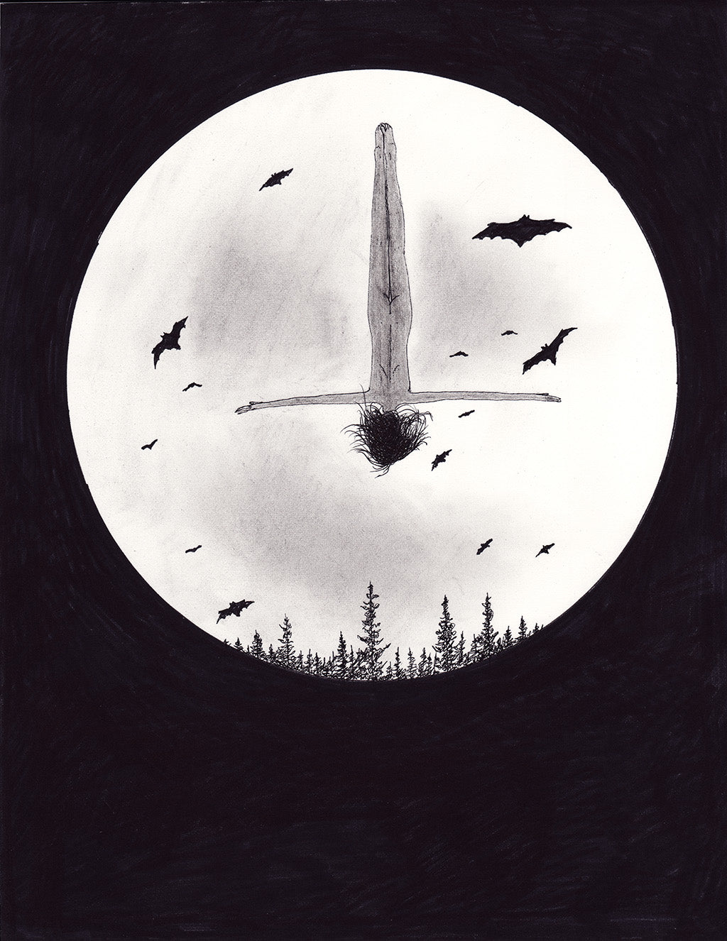 Sophia "Upsidedown" Print - by nakedpastor