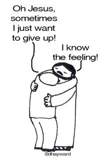 Want to Give Up Digital Cartoon - by nakedpastor