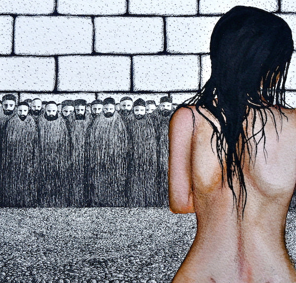 The Woman Caught Drawing Digital Cartoon - by nakedpastor