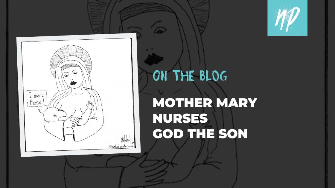 Mother Mary Nurses God the Son