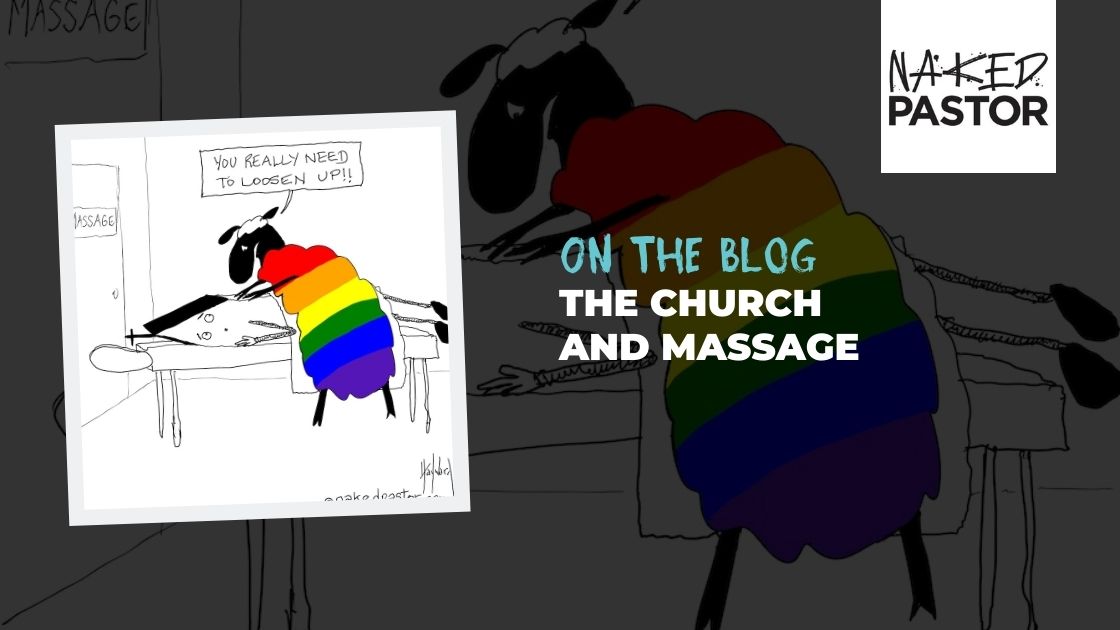 The Church and A Massage Cartoon