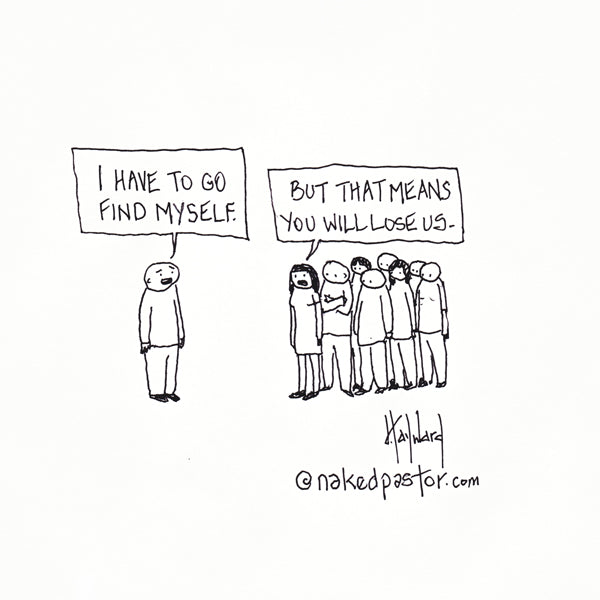 "Find Lose" cartoon by nakedpastor David Hayward