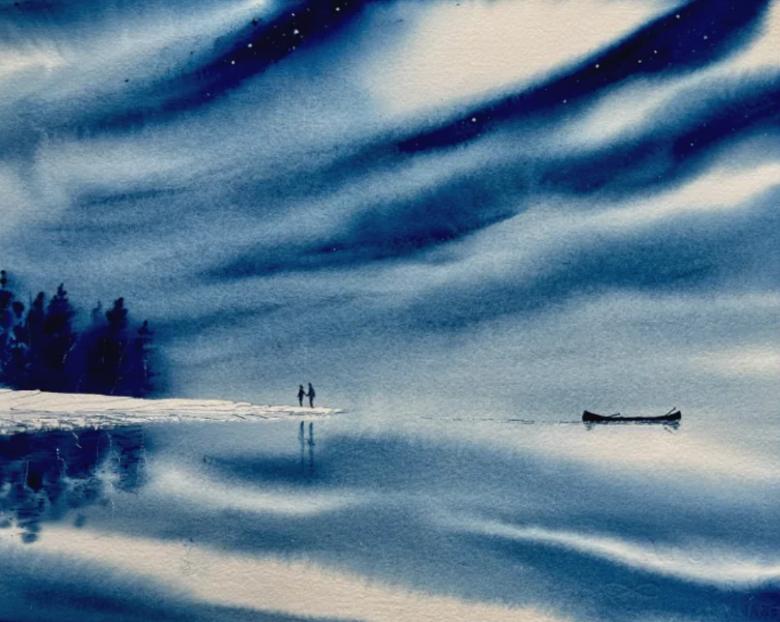We Will Not Go Back Watercolor Print