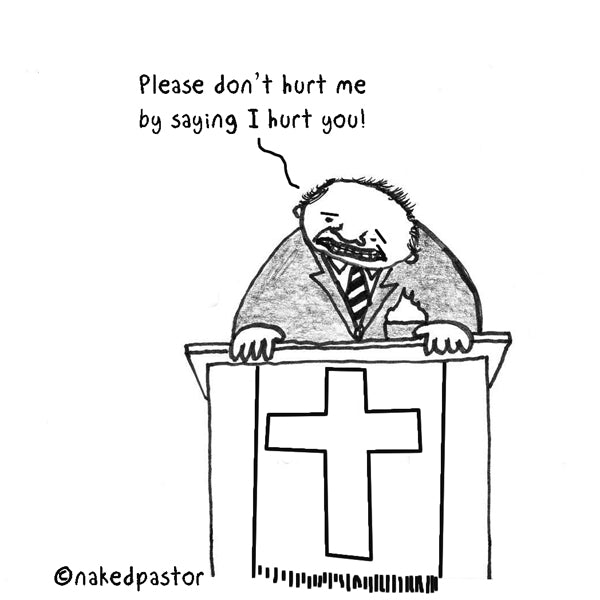 Don't Hurt Me cartoon by nakedpastor David Hayward