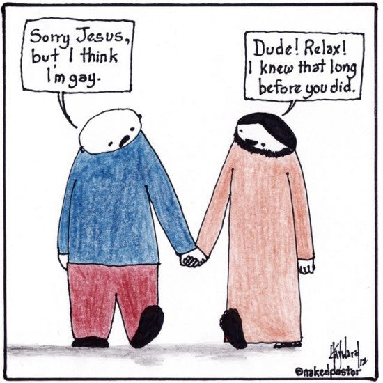 Art That Transformed Hearts: Jesus' LGBTQ Acceptance in a Cartoon