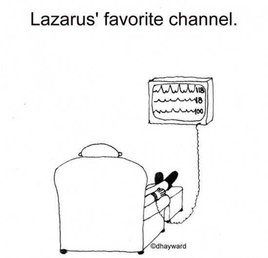 lazarus on the life channel