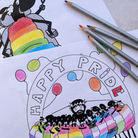 Mindful Pride Coloring Pages