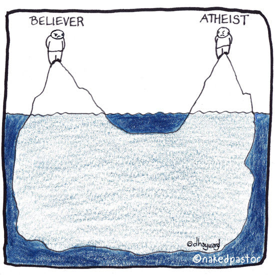 Same Iceberg cartoon by nakedpastor David Hayward