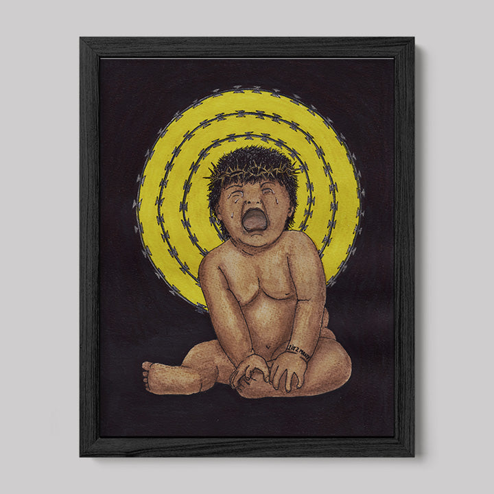 Border Baby Print-Drawings-nakedpastor